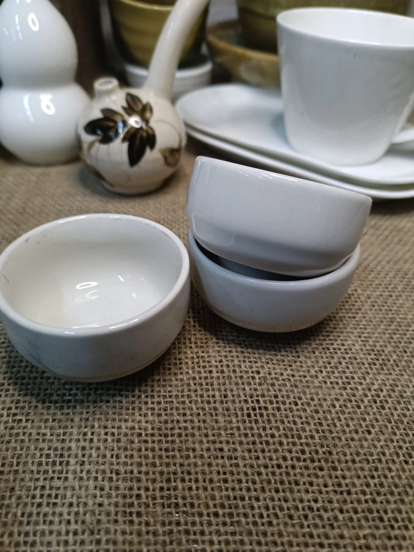 磁州窑国营尾货茶杯三个