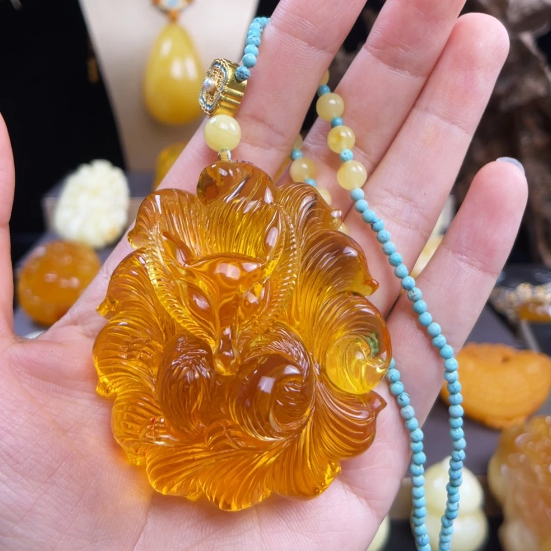 【闪购商品】未镶嵌琥珀珠宝奇石