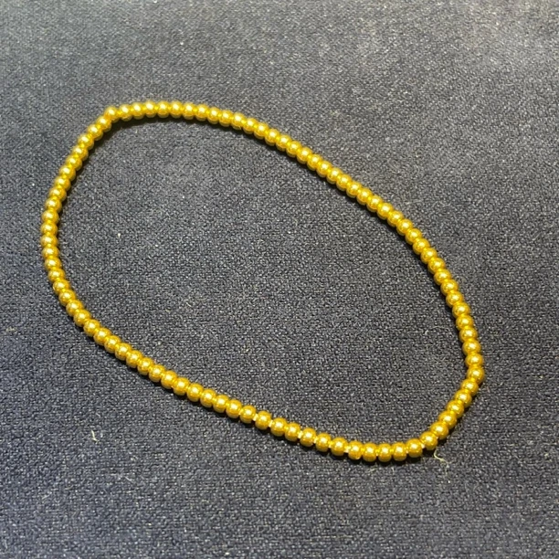 足金饰品 2mm金珠手串 C0208