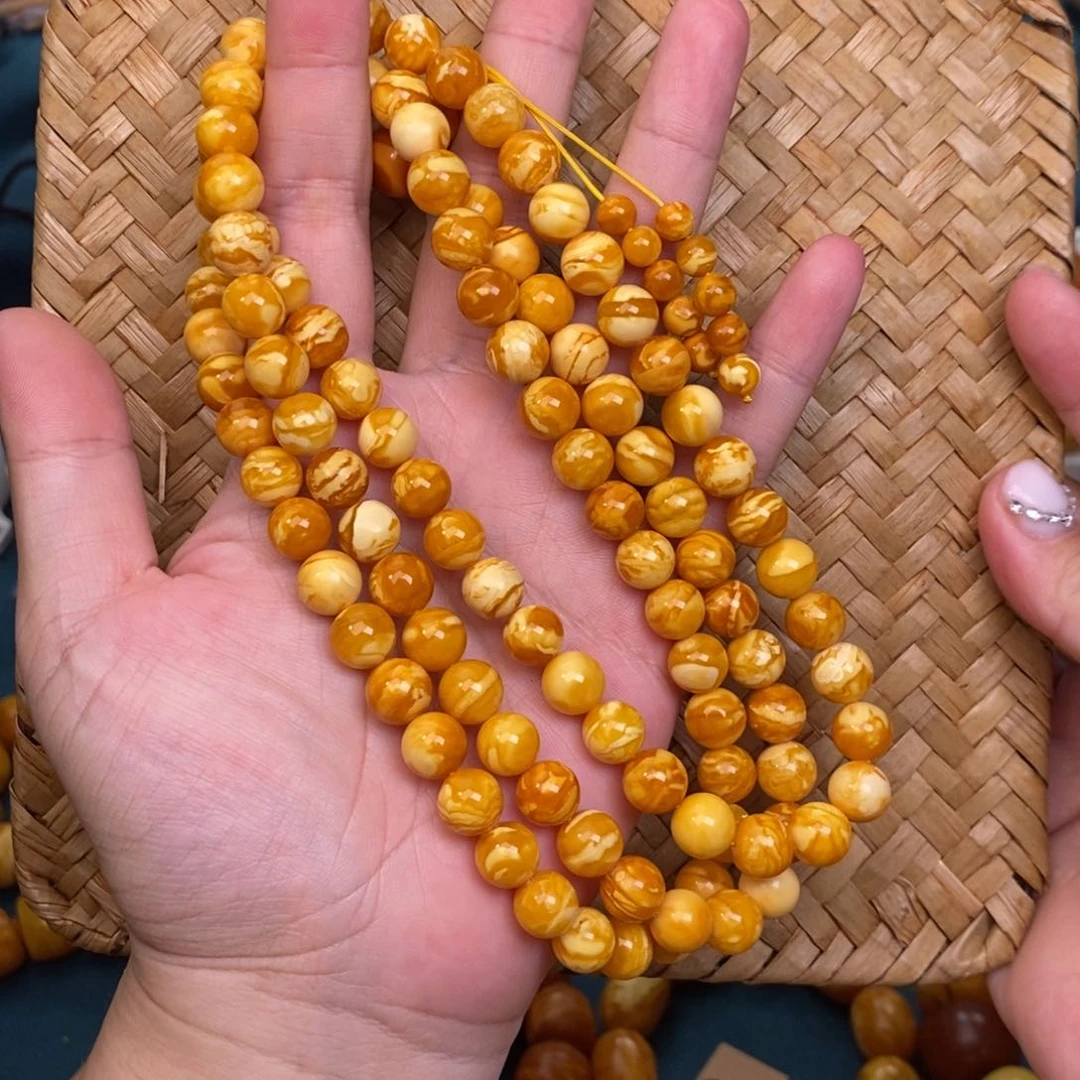 未镶嵌琥珀裸石阿****）蜜蜡T