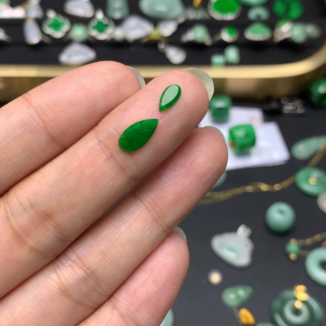 吊坠(不含链)未镶嵌翡翠用****5有纹裂