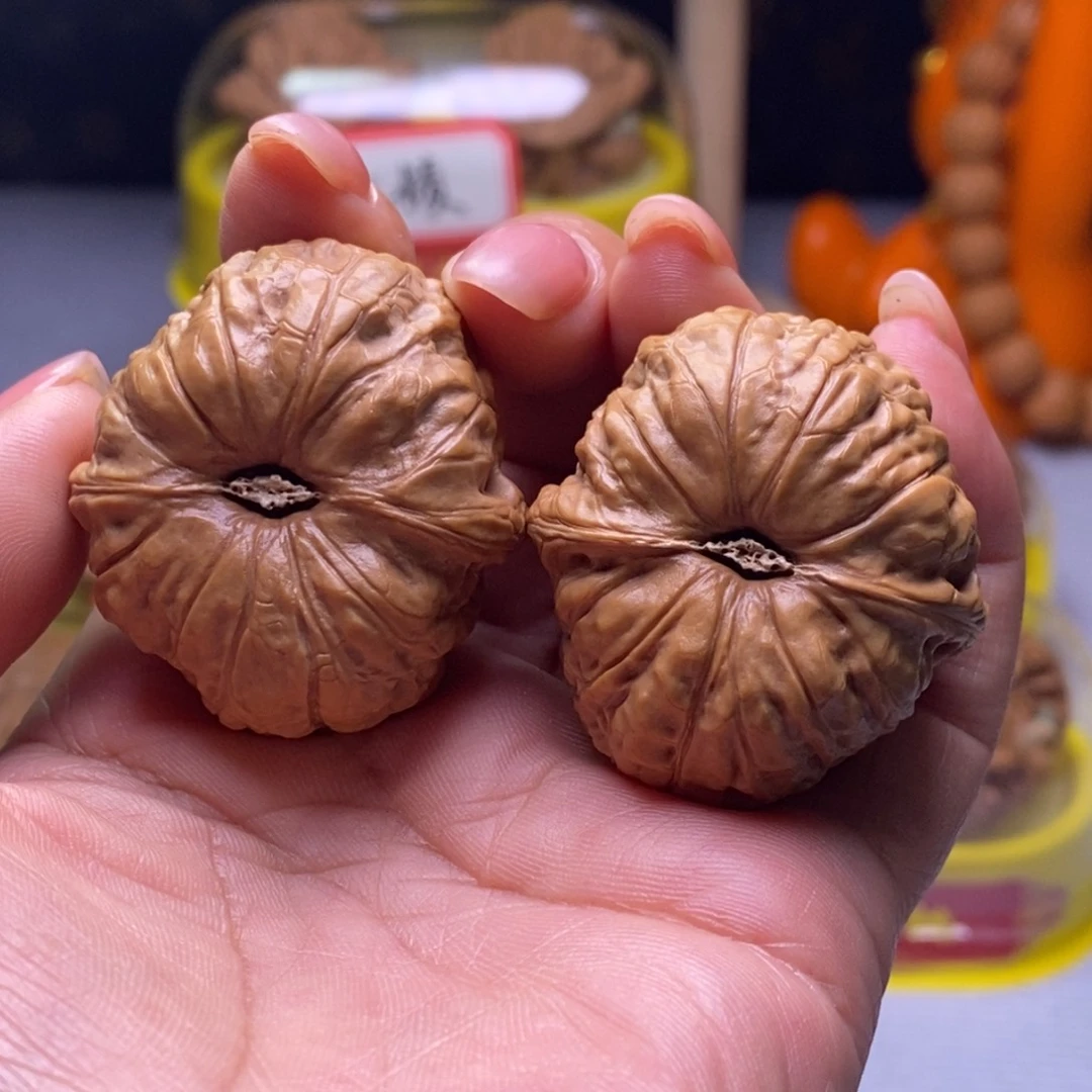 把件文玩核桃08南瓜墩37尺