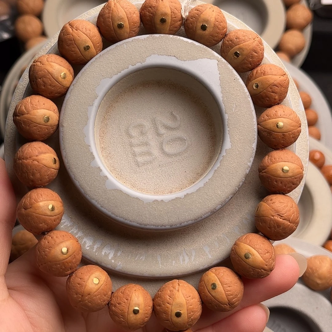 凤眼菩提吊坠14.5镶嵌款