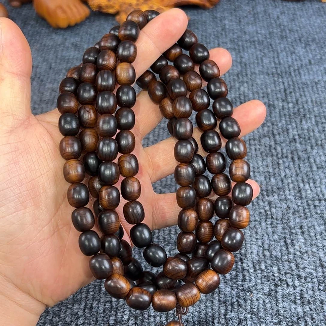 柏木太行崖柏12雷雷木手持，108颗