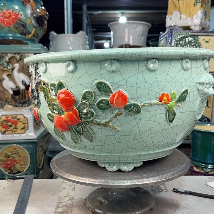 红陶知***@岭南100,000花盆