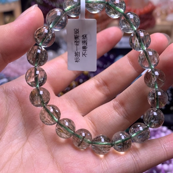 未镶嵌手串水晶9.5碧玺发