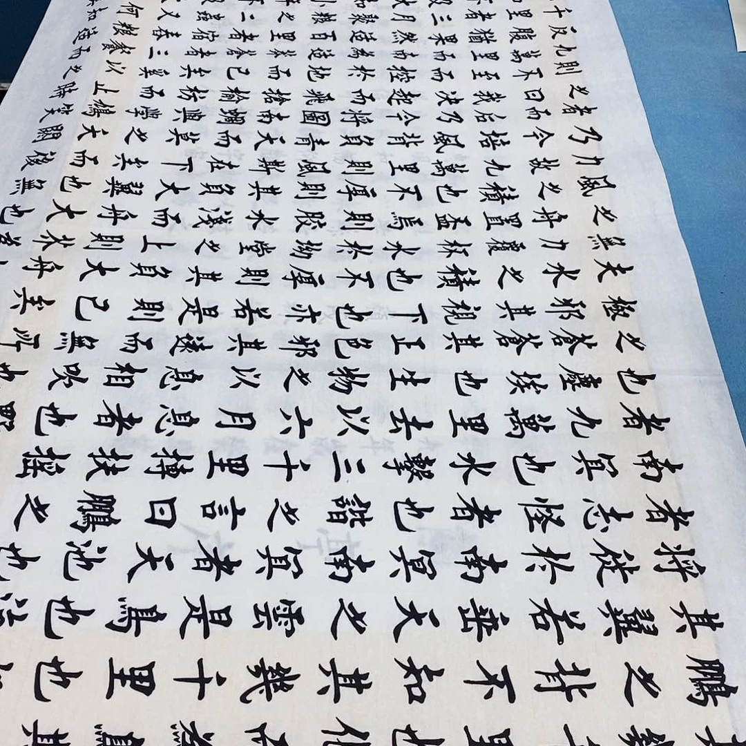 书法逍遥游240×70………………