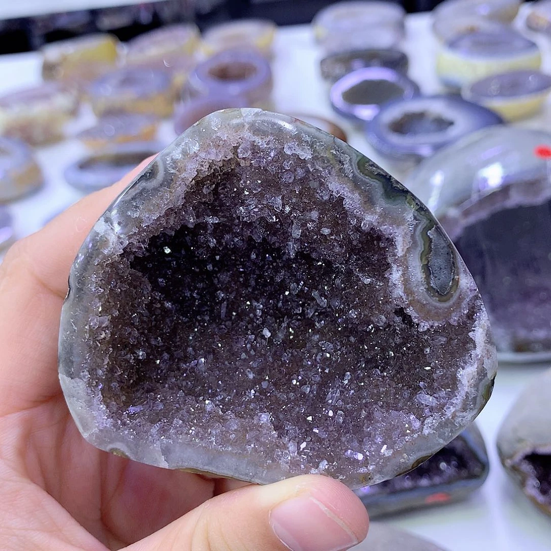 未镶嵌大型摆件（非配饰）紫晶