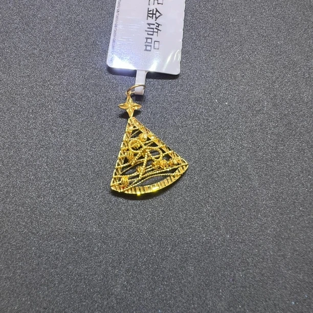 【夏夏专享】足金999 金丝圣诞树 GP 1.22 攒金有道