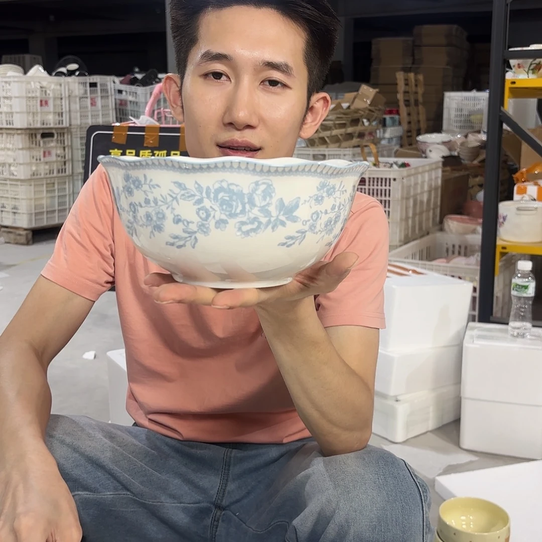 瓷微瑕陶瓷餐具釉下彩
