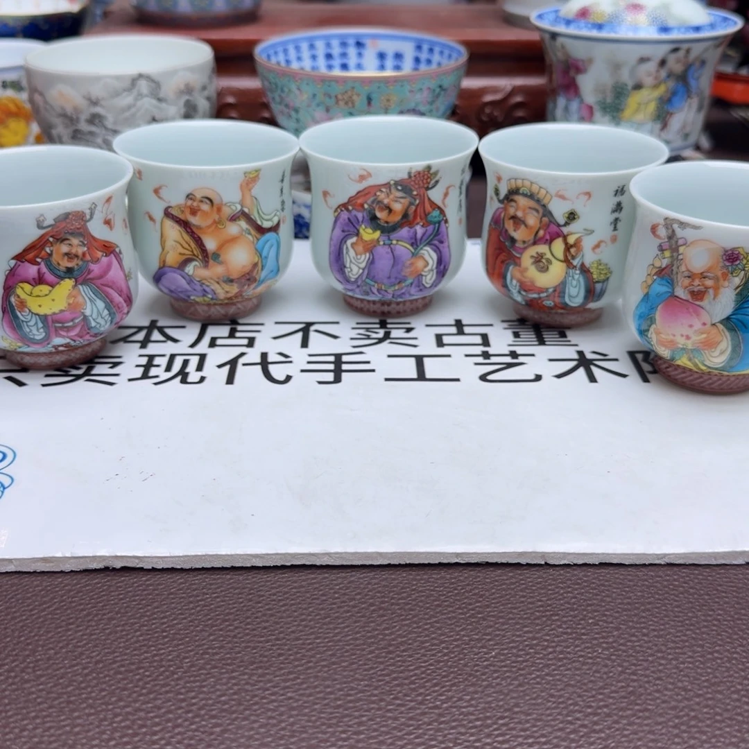 景德镇手工手绘展示