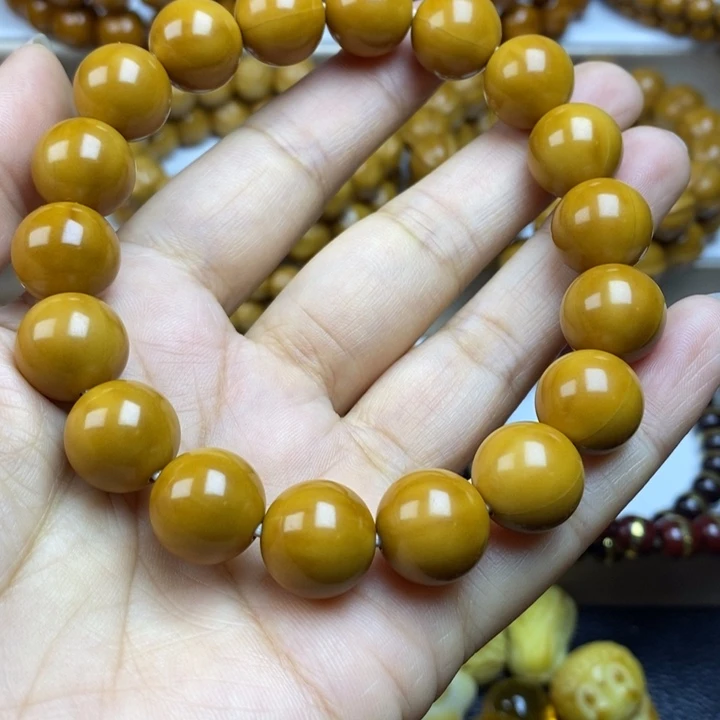 手串猴头核桃猴头手串首次玩