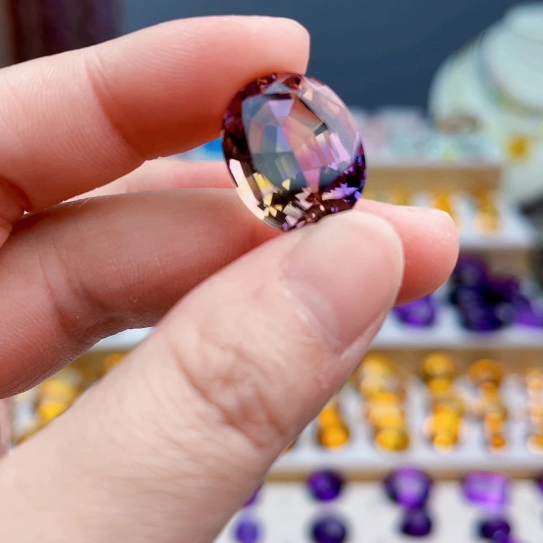 未镶嵌珠宝半成品水晶裸石定制