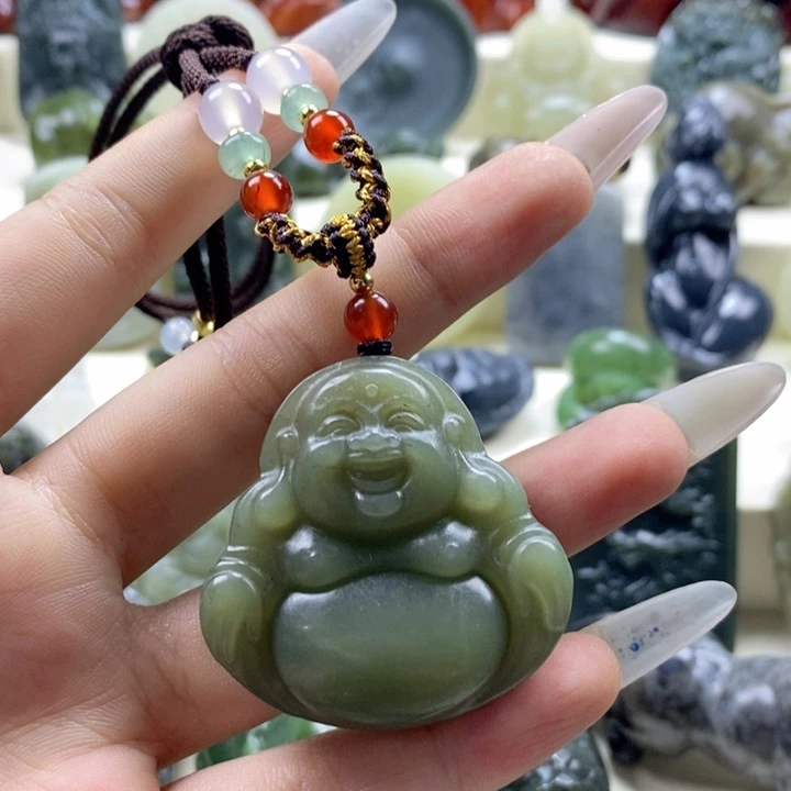 和田玉颈饰未镶嵌用****3