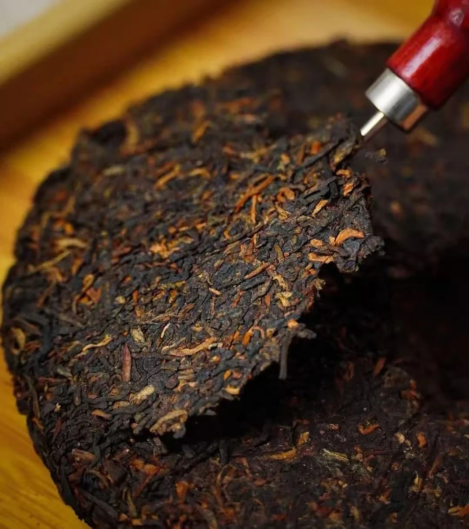 普洱茶  麻栗坡   熟茶 饼茶