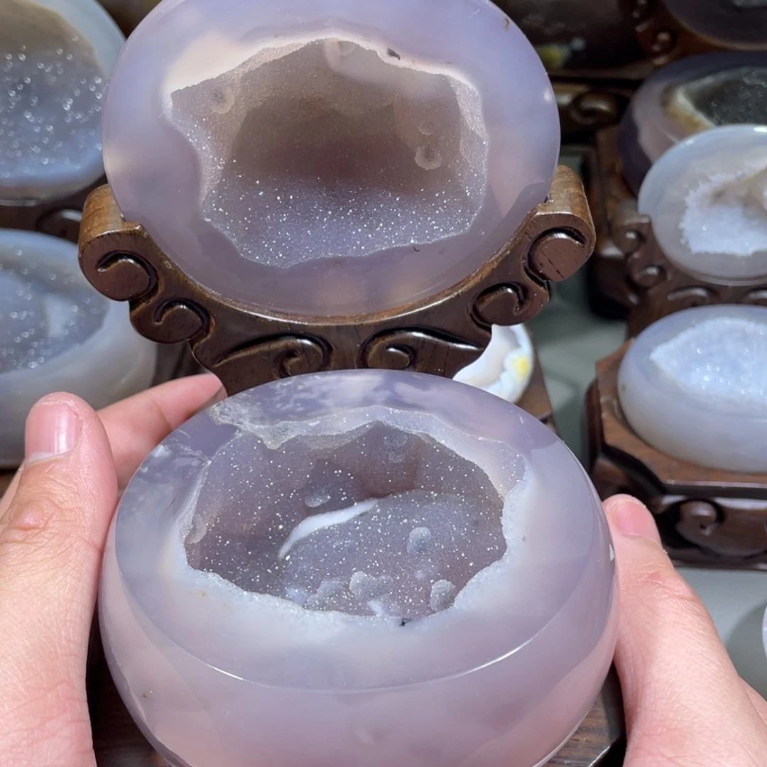 水晶大型摆件（非配饰）未镶嵌聚宝盆