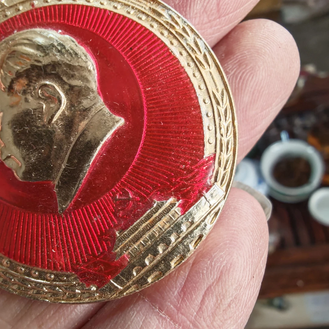 直播间对应价格伟人毛主席像章金色麦穗胸章收藏纪念高档胸针