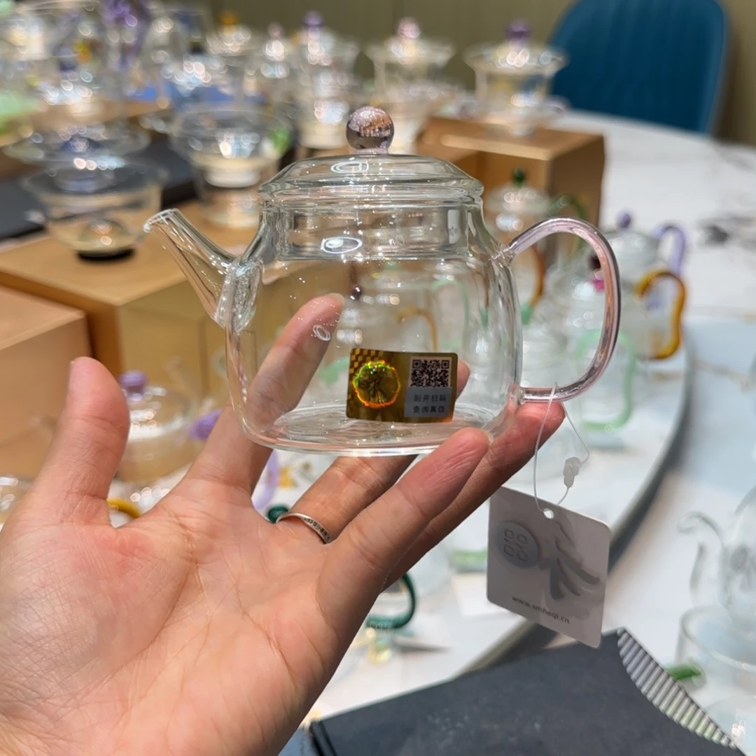 禾器浅粉色言卿壶