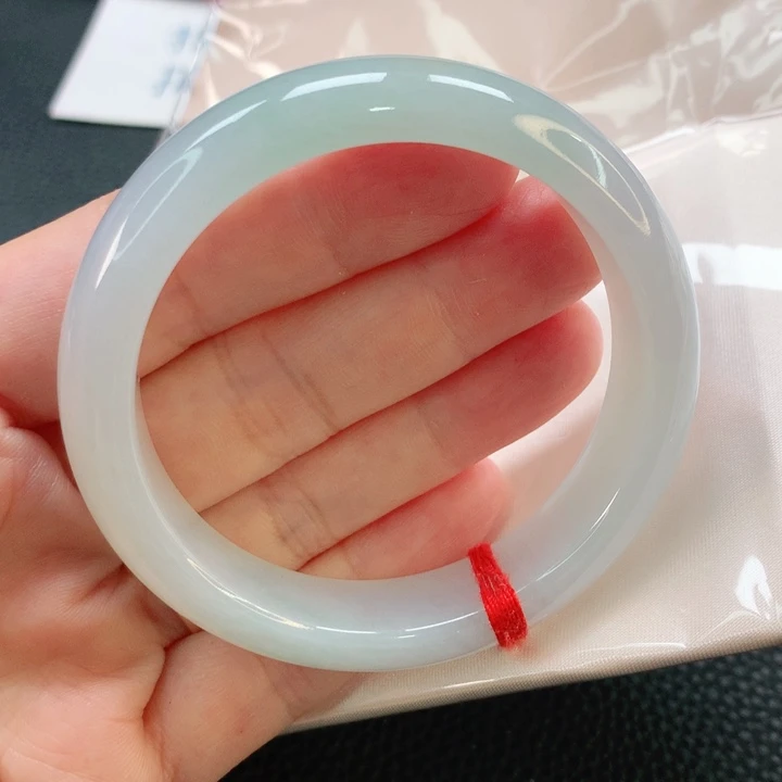 翡翠手镯未镶嵌53.5正