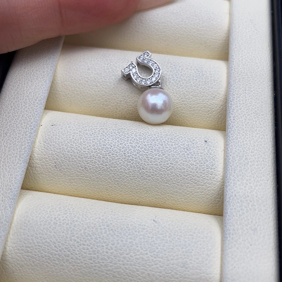 手绳海水珍珠银S925镶嵌