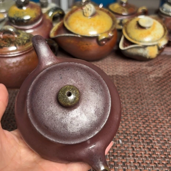 茶杯紫砂明炉壶壶200