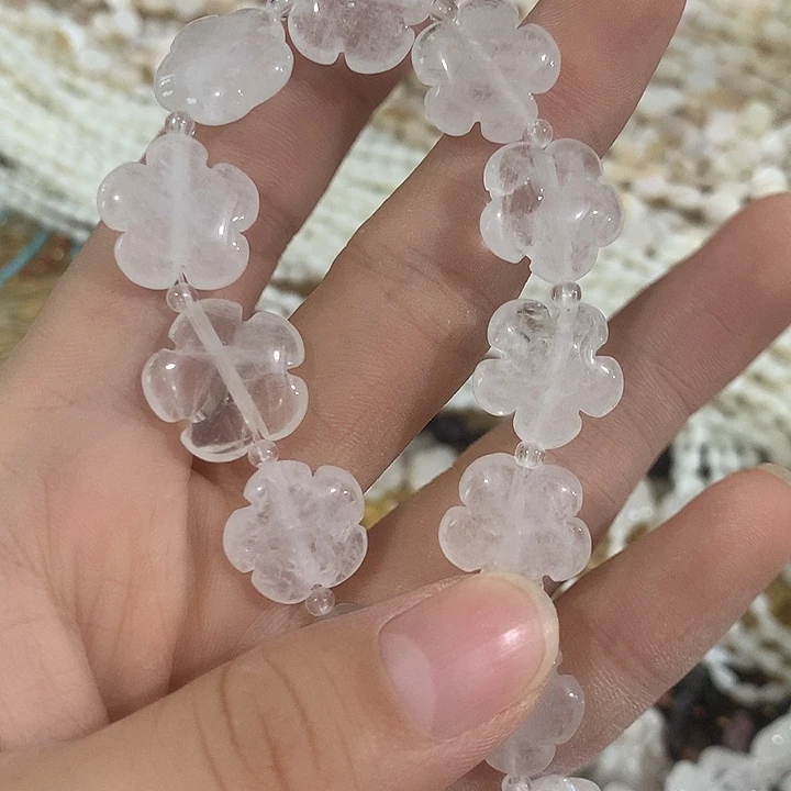 5颗白水五瓣花15mm