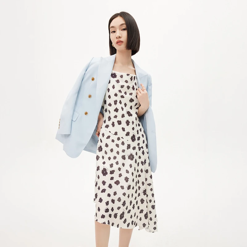 LILY2023夏新款女装连衣裙123209C7988