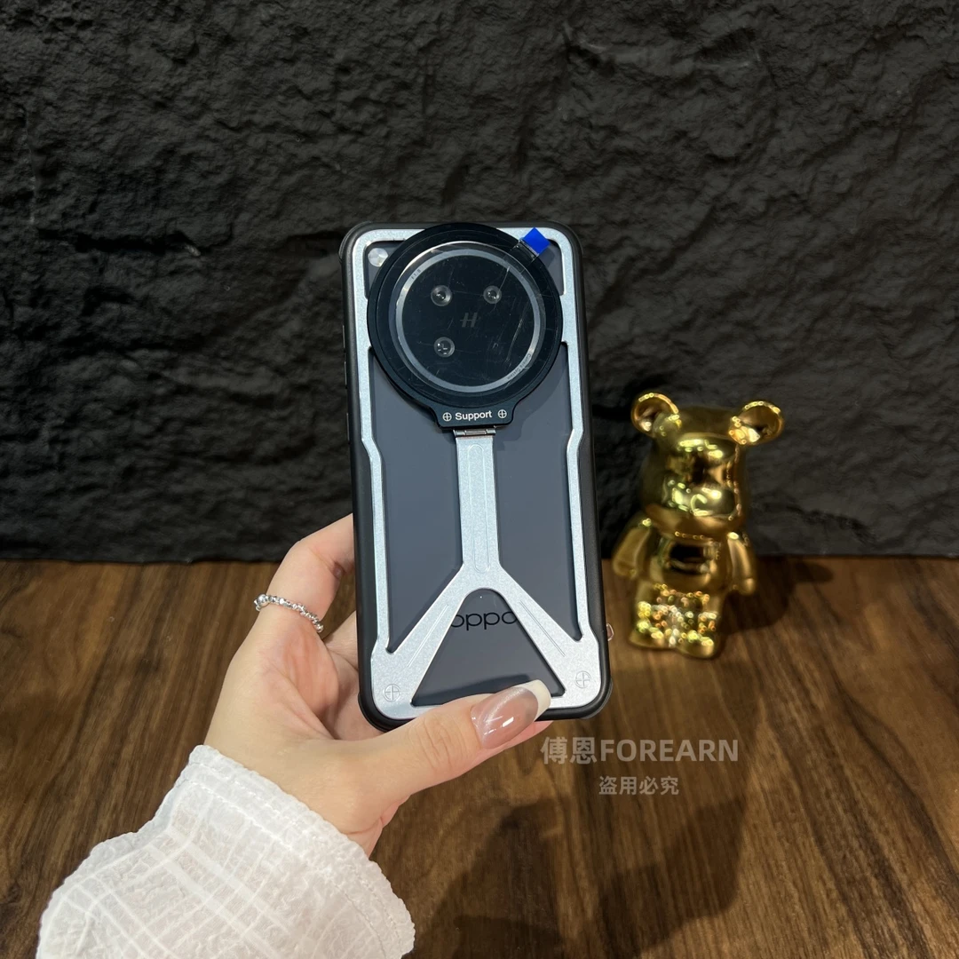 适用于OPPOFindX8Ultra手机壳超薄镂空金属新款findx8s保护套小众