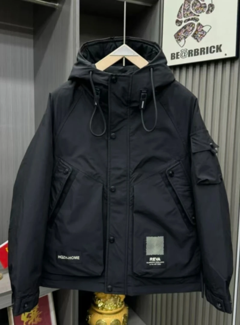 3306黑G-【剪标-雪山攀岩者】休闲保暖加厚寒冬来袭锁温外套