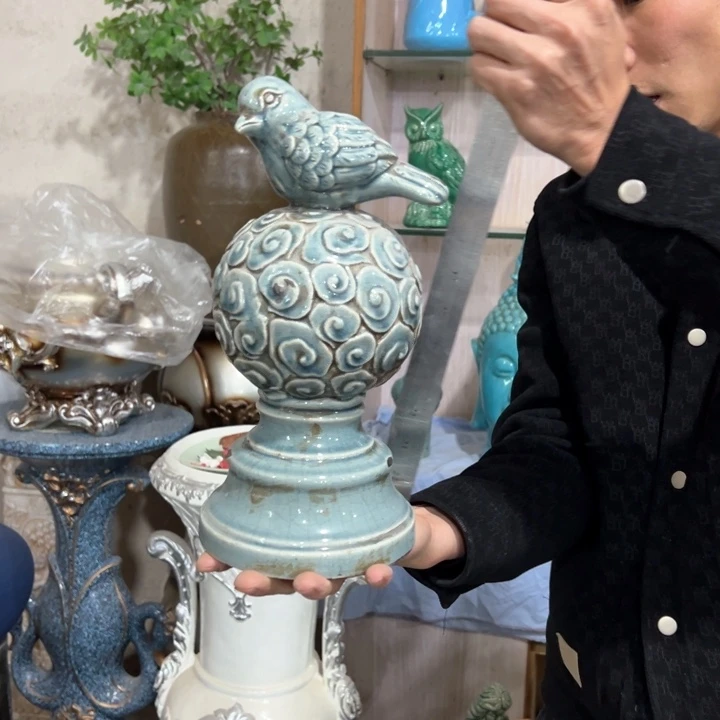 摆件高30宽14公分微瑕捡漏