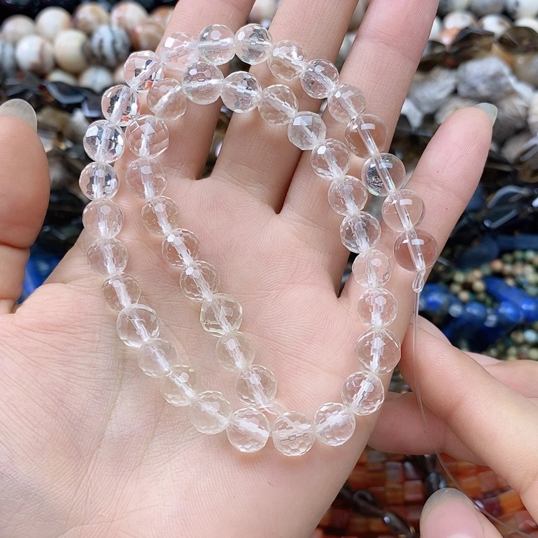 玛瑙/玉髓未镶嵌珠宝半成品卡七白水一条
