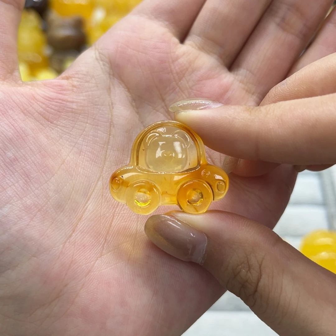 琥珀颈饰未镶嵌天然琥珀