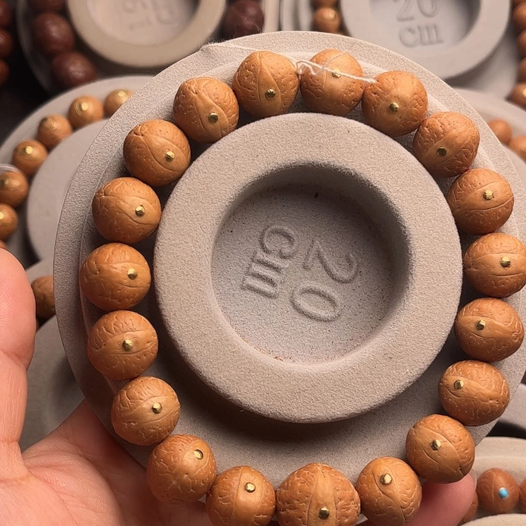 凤眼菩提手串14镶嵌款