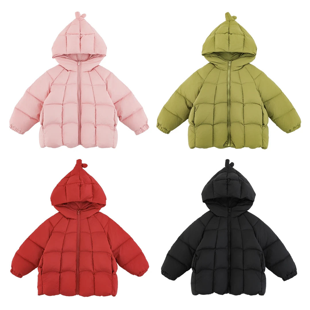 YOEHYAUL/幼悠冬贰波【向云端】女童童装保暖蓬松羽绒服D4313 D4360