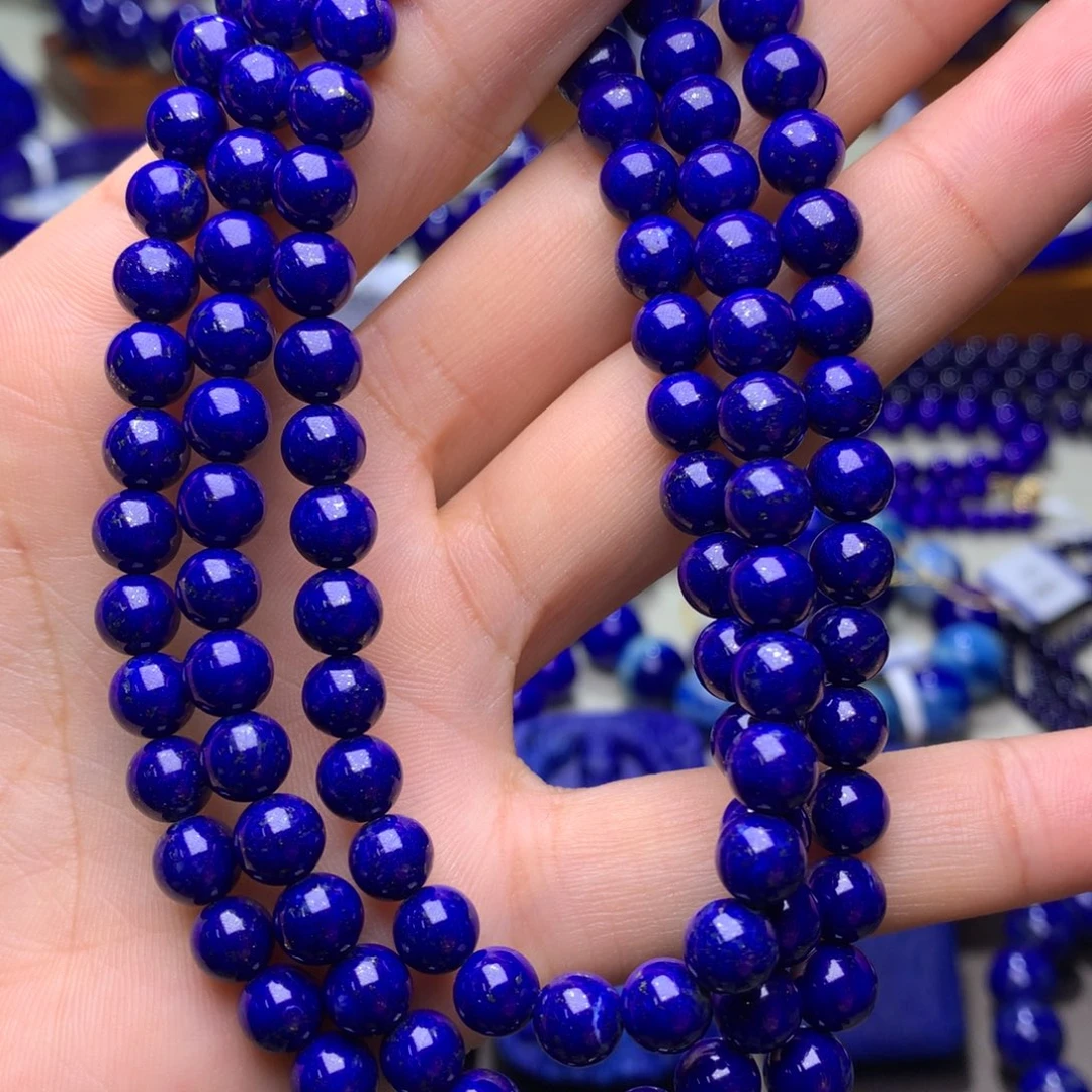 青金石手串未镶嵌6.5mm521