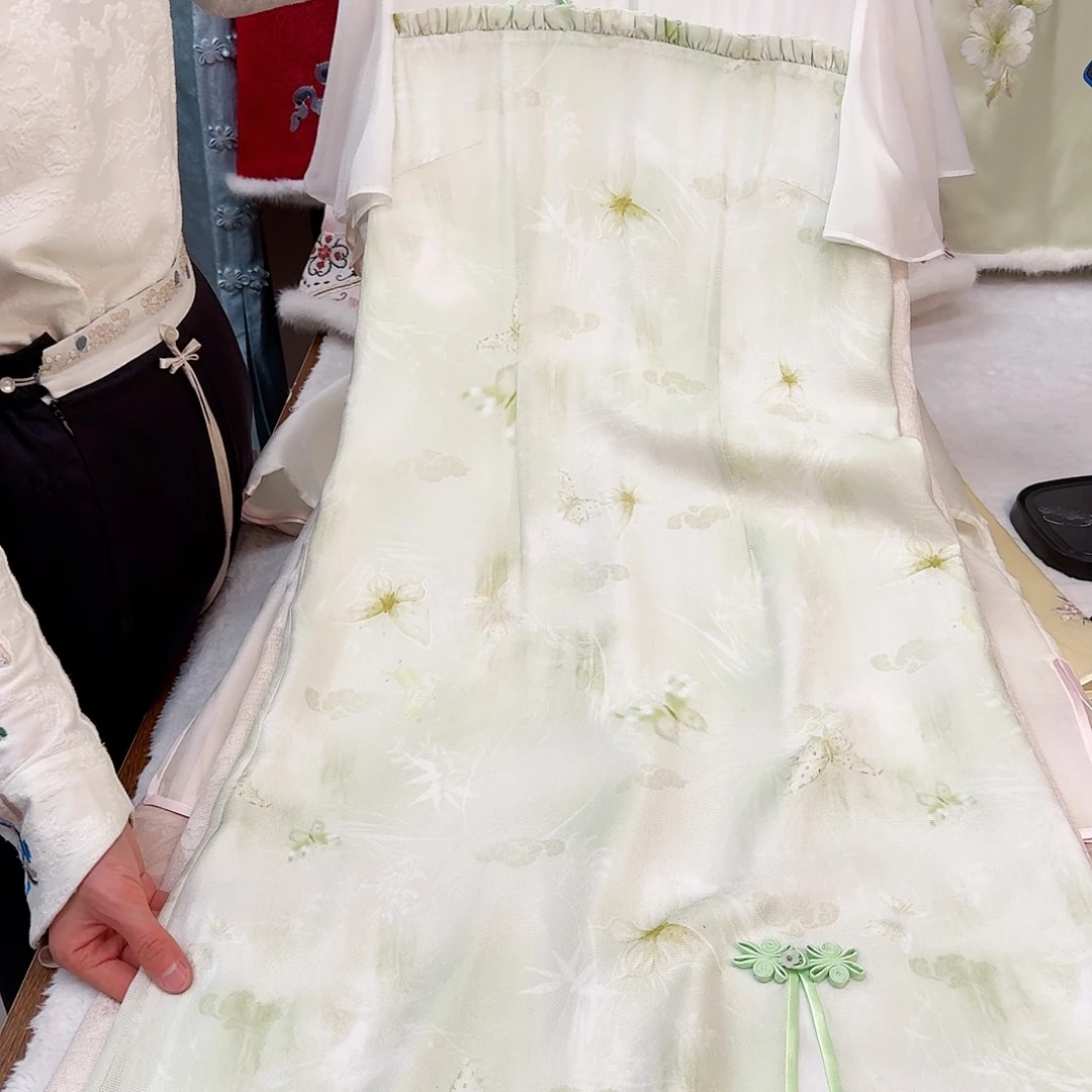 刺绣苏绣一物一件绿色