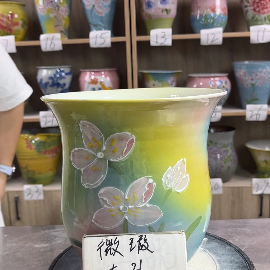 景德镇陶瓷花盆花盆