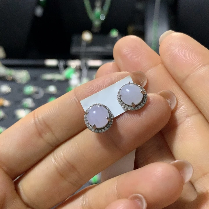 银S925镶嵌戒指翡翠