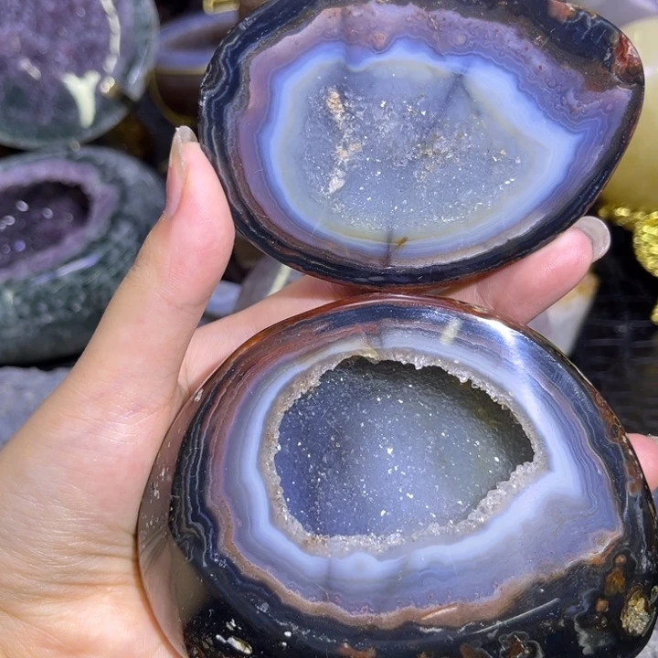 未镶嵌发饰水晶彩晶盆