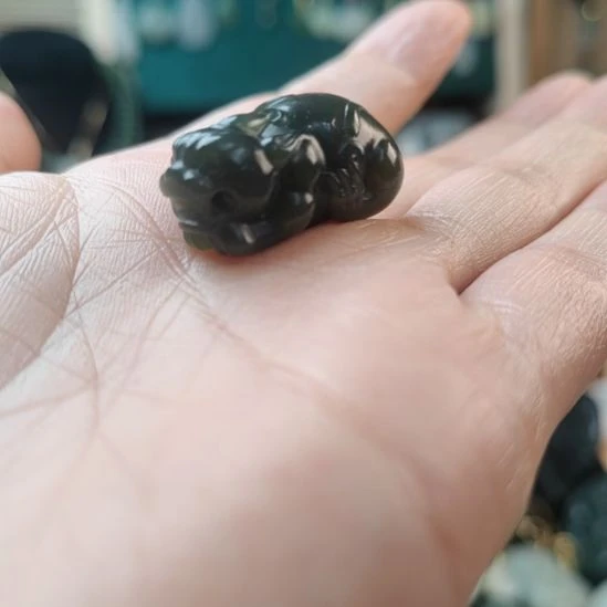 和田玉（碧玉）未镶嵌颈饰