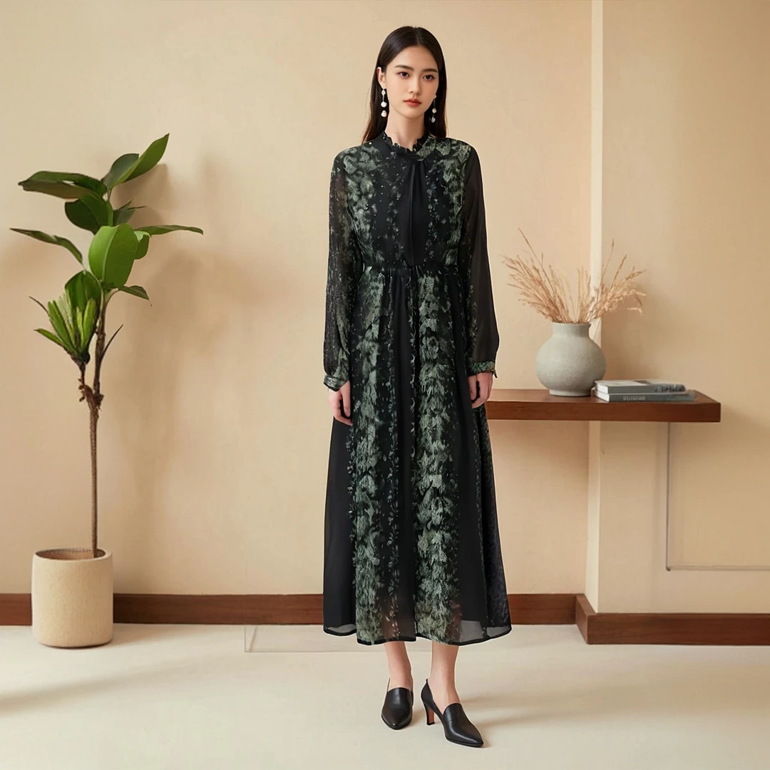 9552-21【绿野仙踪】新款女士连衣裙