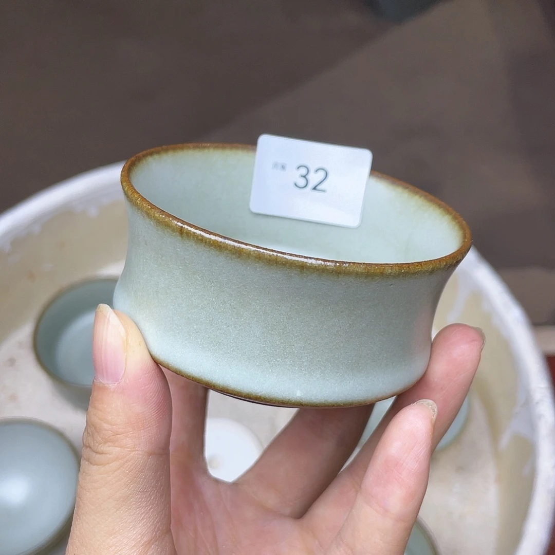 茶盏32 福临号建盏柴烧薄胎