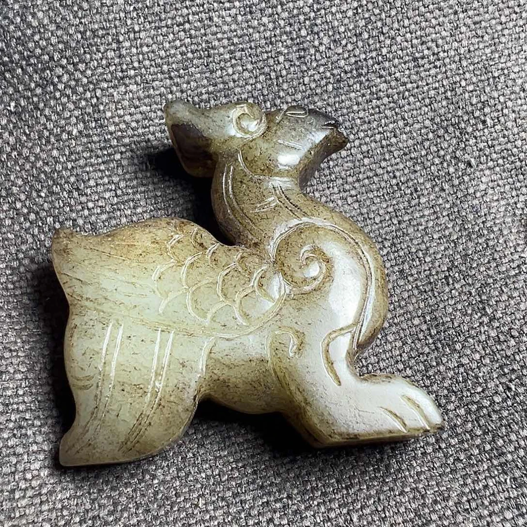 和田玉（糖玉）未镶嵌挂件