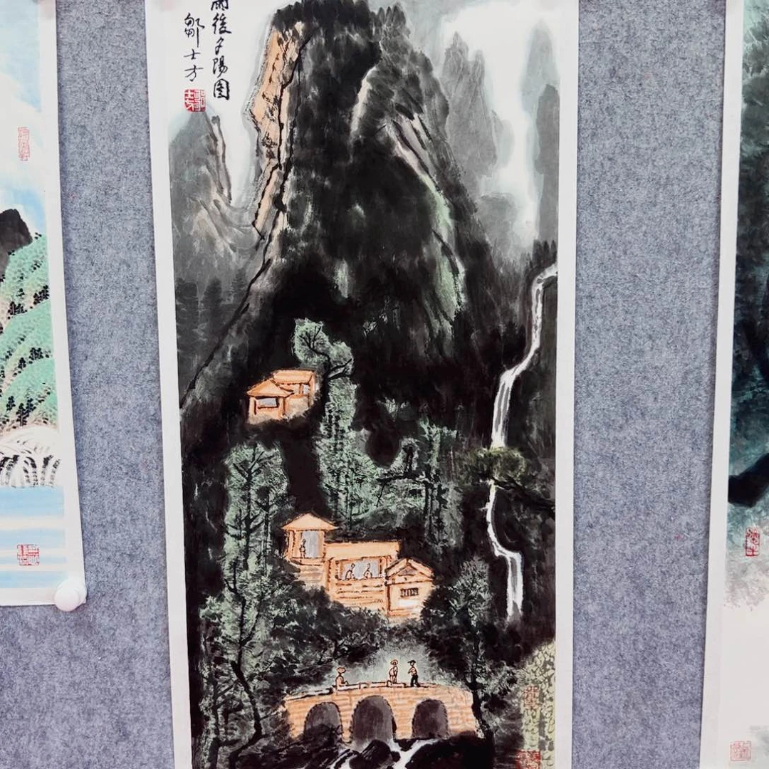 国画邹士方精品作品