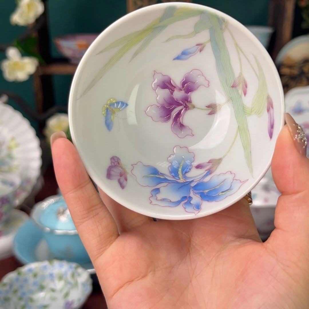 摆件陶景德镇陶瓷手绘