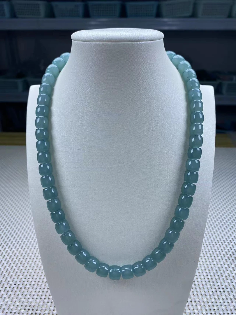 F438蓝水老形10mm项链经典多样性发一