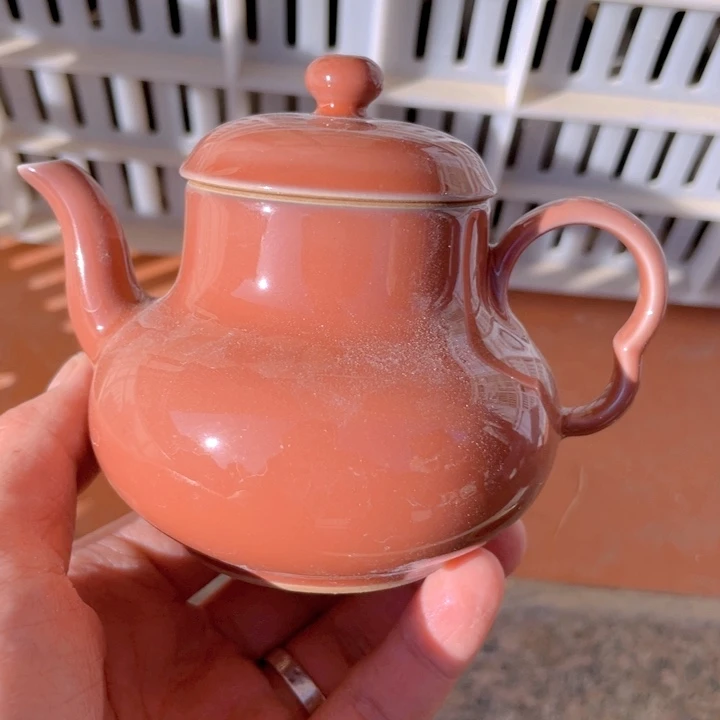 豇豆红逸翁壶壶壶虾