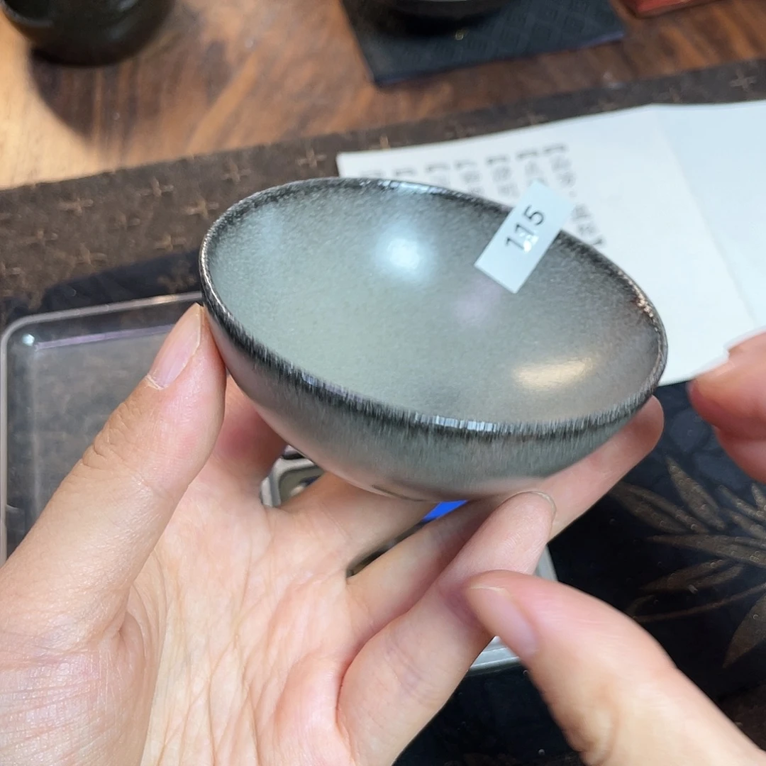 茶盏115 福临号建盏柴烧薄胎