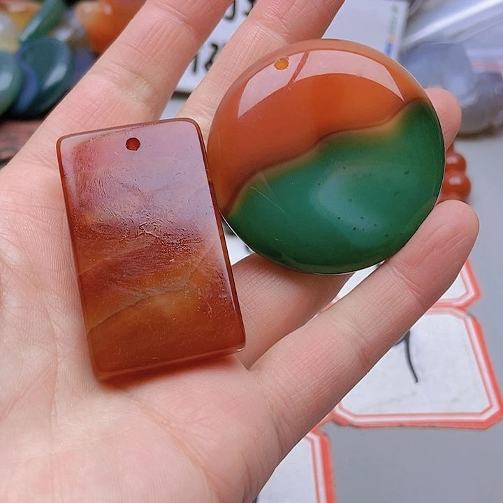 【闪购商品】玛瑙/玉髓珠宝半成品未镶嵌永**居