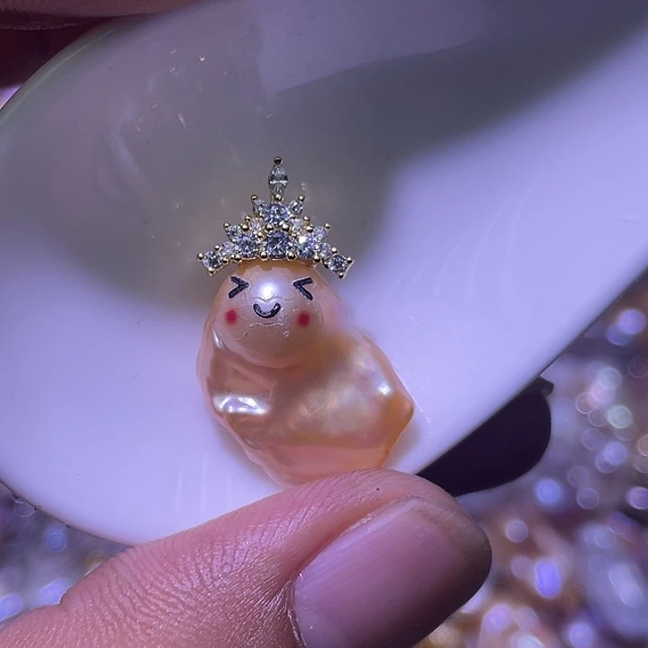 淡水珍珠未镶嵌颈饰25